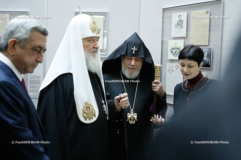 Открытие выставки «Армяне Москвы» и «Исторический путь» 