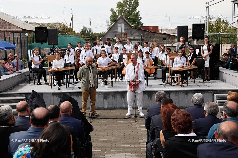 The opening of the new building of N6 music school in Gyumri 