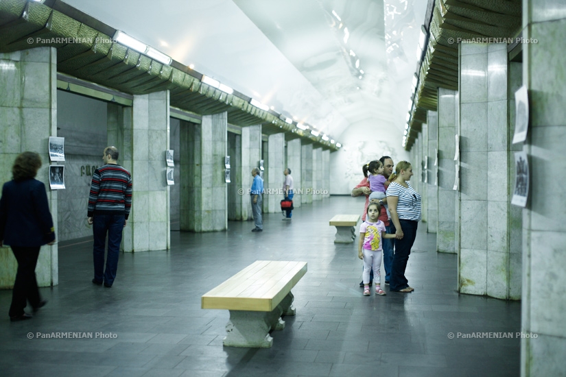 «Ереван. Взгляд из XXI века»: Открытие фотовыставки в 5 станциях метро