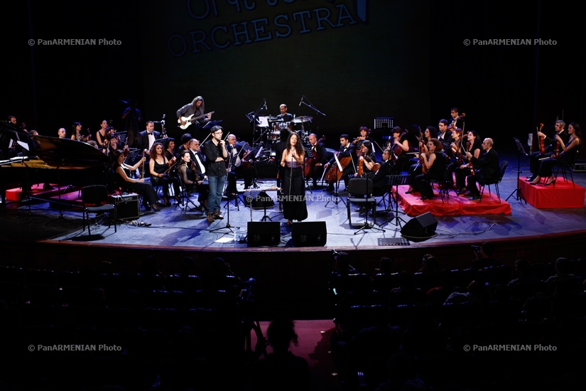 Concert of Authentic Light Orchestra in Yerevan