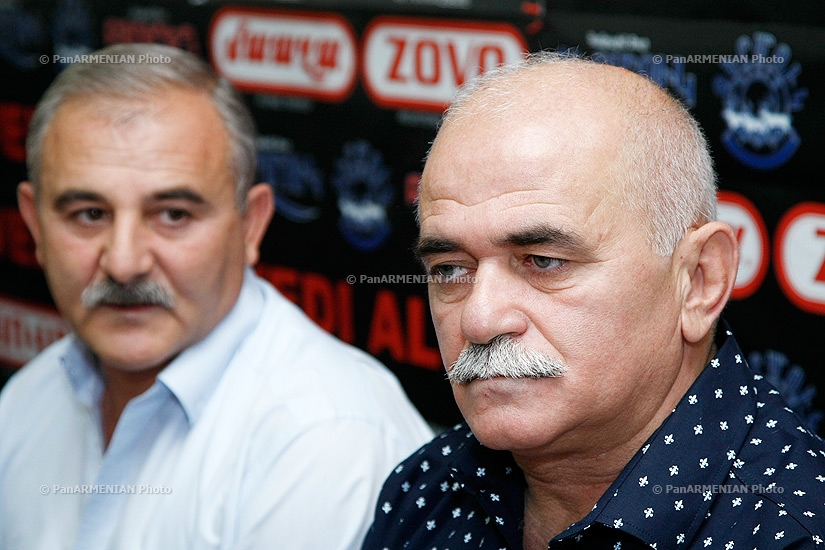  Press conference of Arabo detachment commander Manvel Yeghiazaryan and military journalist Ruben Hovhannisyan