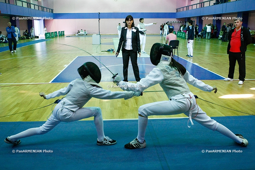 International youth fencing tournament takes place, dedicated to the 100th anniversary of the International Fencing Federation (FIE)