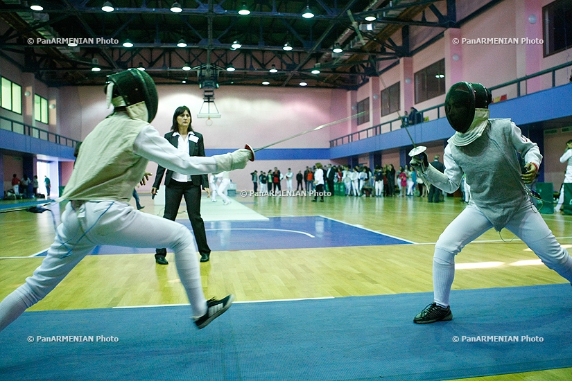 International youth fencing tournament takes place, dedicated to the 100th anniversary of the International Fencing Federation (FIE)