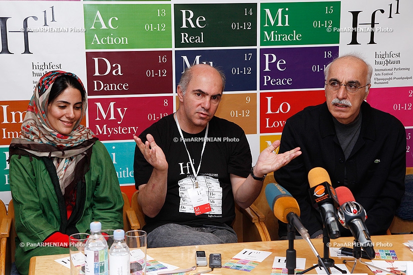 Press conference on actual problems of Iranian theatre