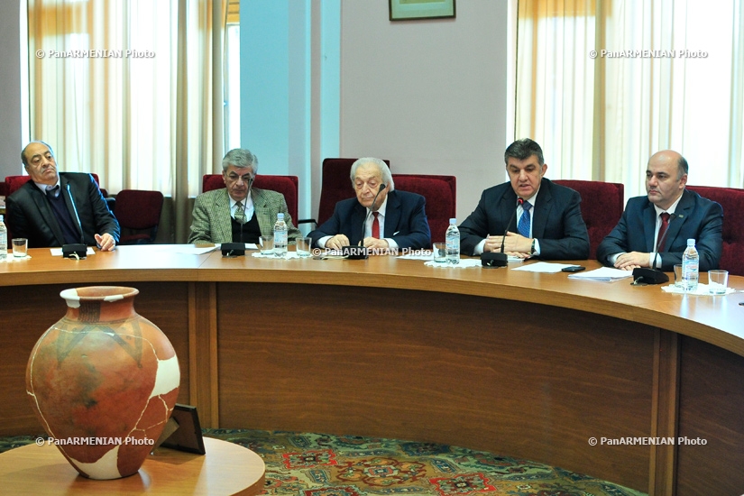 Press conference of Ara Abrahamian, the President of World Armenian Congress and  the Union of Armenians of Russia
