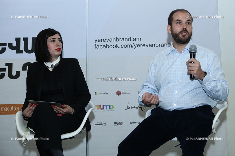 Presentation of Yerevan Brand concept and visual bases