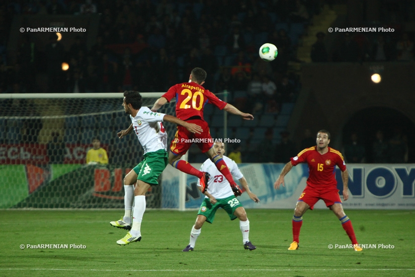 Armenia - Bulgaria football match