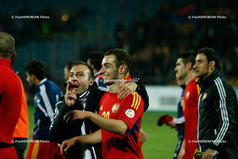 Armenia - Bulgaria football match