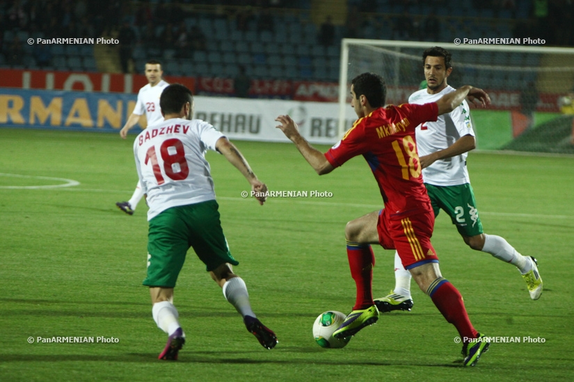 Հայաստան-Բուլղարիա ֆուտբոլային հանդիպումը  