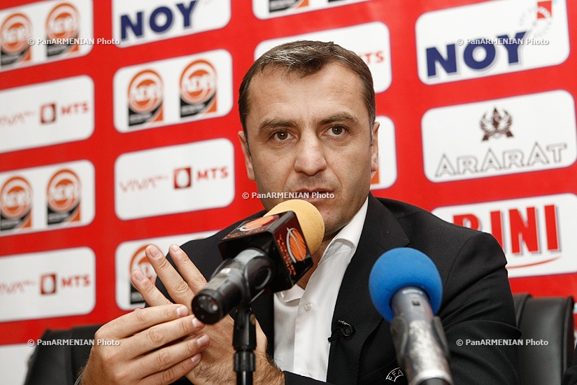 Пресс-конференция главного тренера сборной Армении по футболу Вардана Минасяна после матча Армения-Болгария