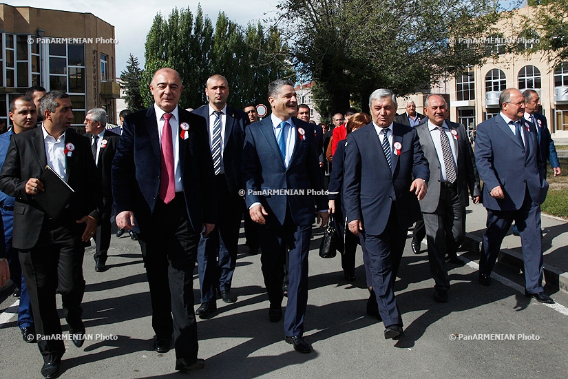 RA Prime Minsiter Tigran Sragsyan attends Gyumri-Dedicated Festive Events