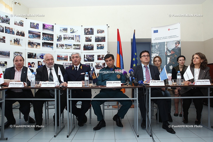 UN and «Save the children» organized an event, dedicated to International Day for Disaster Reduction