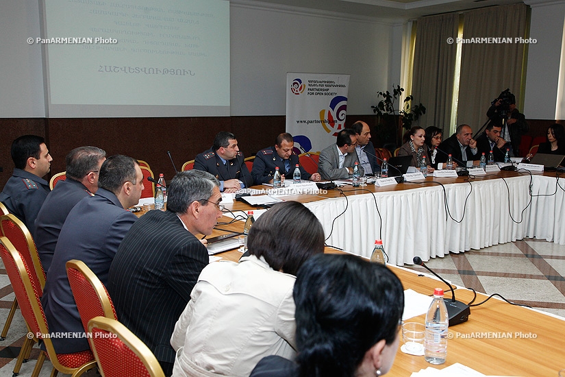 Общественное обсуждение на тему «Гарантии защиты прав и основных свобод человека в полицейской системе Армении»