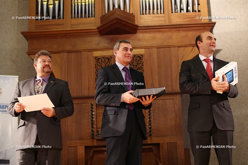 Awarding ceremony of 8th International Microelectronics Olympiad of Armenia