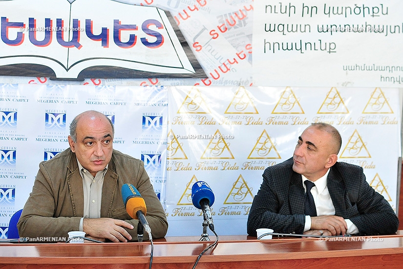 Երևանի մամուլի ակումբի նախագահ Բորիս Նավասարդյանի մամուլի ասուլիսը