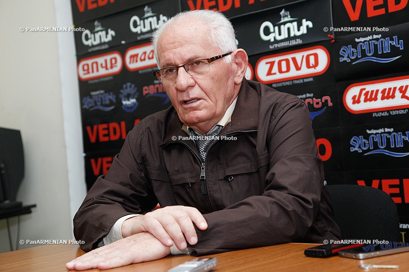Press conference of Vahan Shirkhanyan and Azat Arshakyan