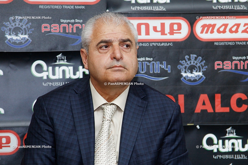 Press conference of Vahan Shirkhanyan and Azat Arshakyan
