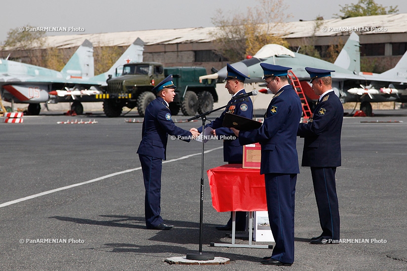Event dedicated to the 15th anniversary of the Russian air base formation