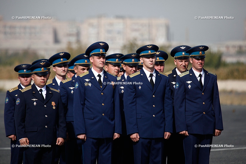 Event dedicated to the 15th anniversary of the Russian air base formation