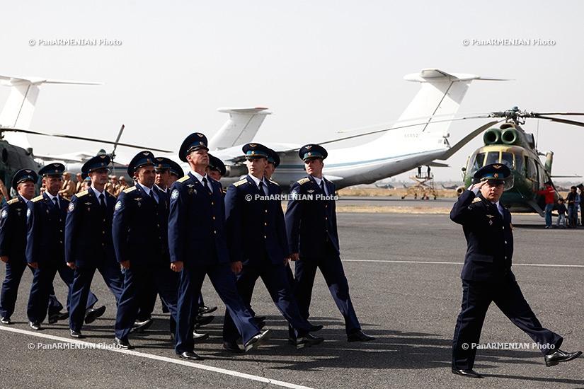 Event dedicated to the 15th anniversary of the Russian air base formation