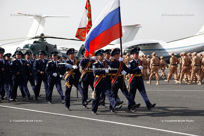 Event dedicated to the 15th anniversary of the Russian air base formation