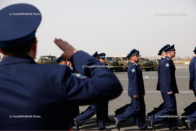 Event dedicated to the 15th anniversary of the Russian air base formation