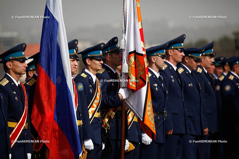 Event dedicated to the 15th anniversary of the Russian air base formation