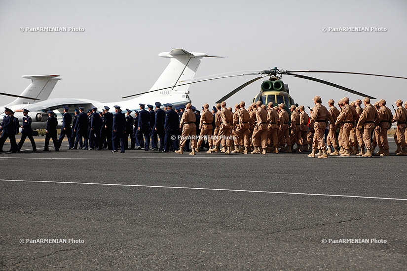 Event dedicated to the 15th anniversary of the Russian air base formation
