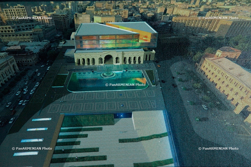 Projects presented for the Republic Square reconstruction contest
