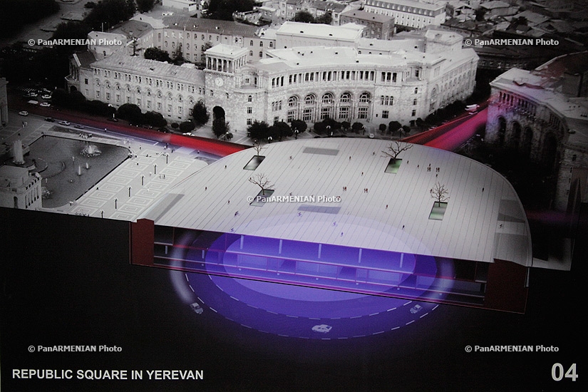 Проекты, представленные на конкурс реконструкции Площади Республики