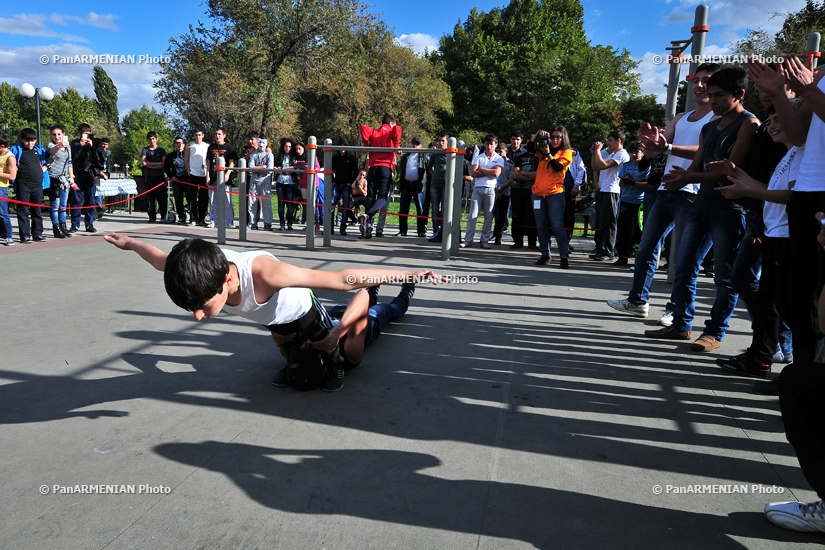 Состоялся чемпионат Армении по Street Workout-у