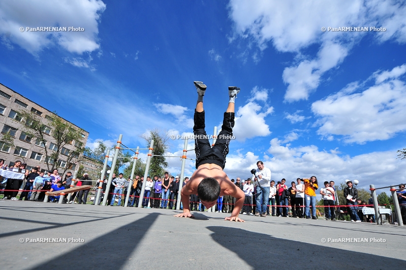Կայացավ Street Workout-ի Հայաստանի առաջնությունը