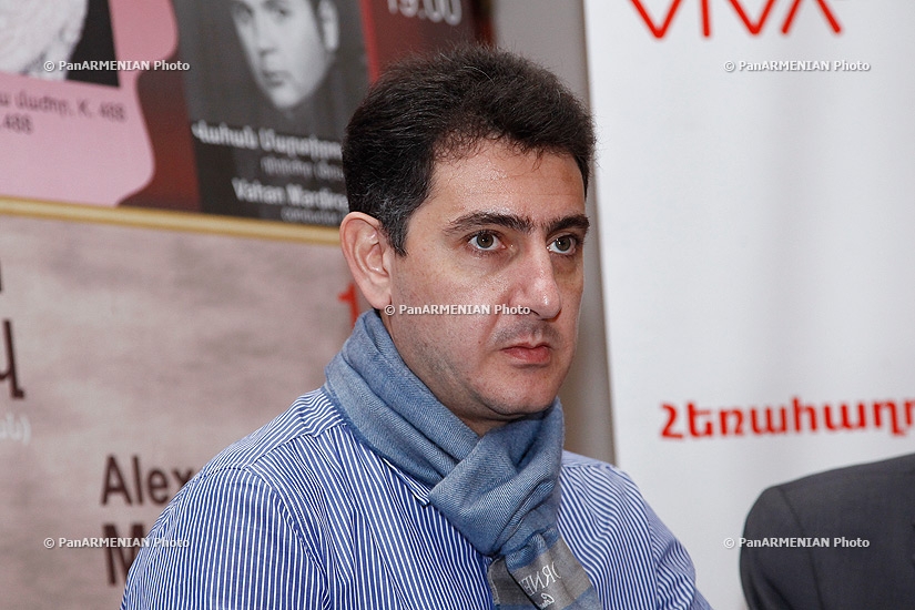 Press conference on closing concert o7th International Music Festival, dedicated to the 110th anniversary of Aram Khachaturian