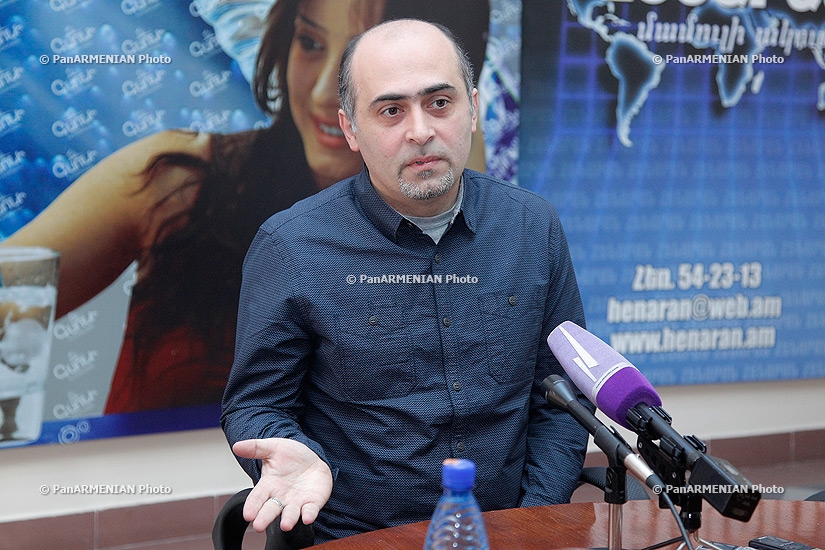 Press conference of expert on information security Samvel Martirosyan
