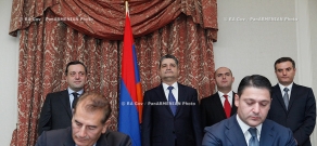 Правительство РА: Подписание договора между Правительством РА и закрытым акционерным обществом «Глобал Медикал Солюшнс» («Global medical solutions»)