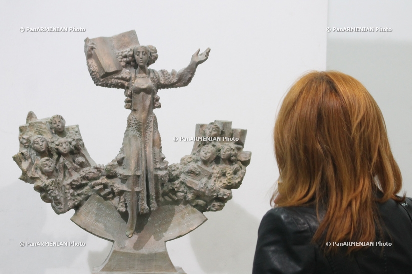 Քանդակագործ Յուրի Մինասյանի անհատական ցուցահանդեսի բացումը