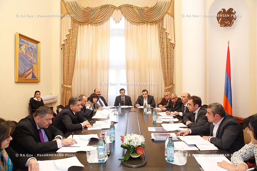 ՀՀ կառավարություն. Վարչապետ Տիգրան Սարգսյանի նախագահությամբ  կայացավ Փոքր և միջին ձեռնարկատիրության զարգացման  խորհրդի հերթական նիստը