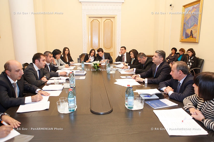 ՀՀ կառավարություն. Վարչապետ Տիգրան Սարգսյանի նախագահությամբ  կայացավ Փոքր և միջին ձեռնարկատիրության զարգացման  խորհրդի հերթական նիստը