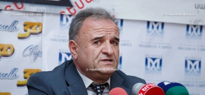 Пресс-конференция лидера Марксистской партии Давида Акопяна 