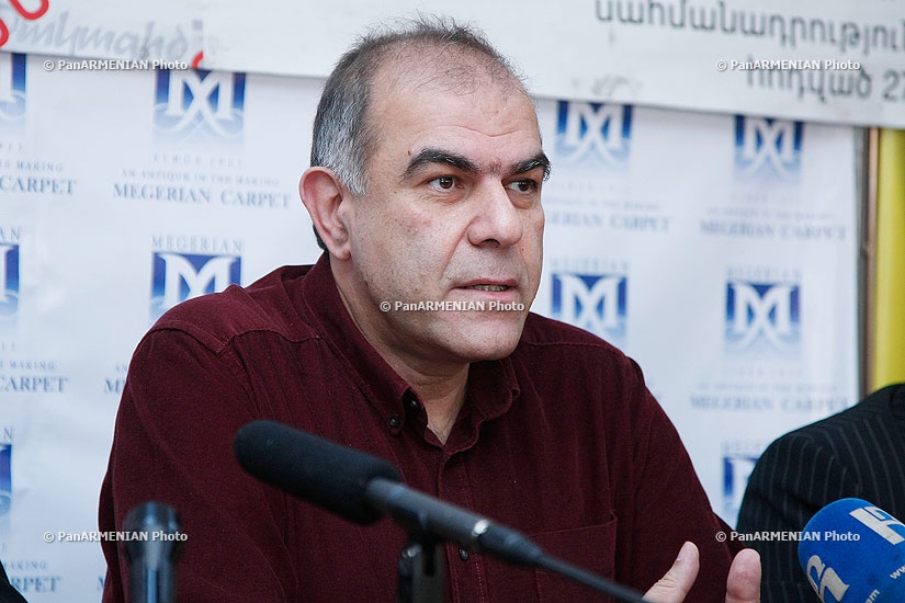 Press conference of Pre-Parliament's members Garegin Chookaszian  and Vardan Hakobyan