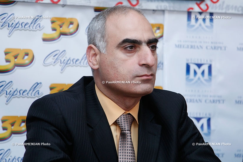 Press conference of Pre-Parliament's members Garegin Chookaszian  and Vardan Hakobyan