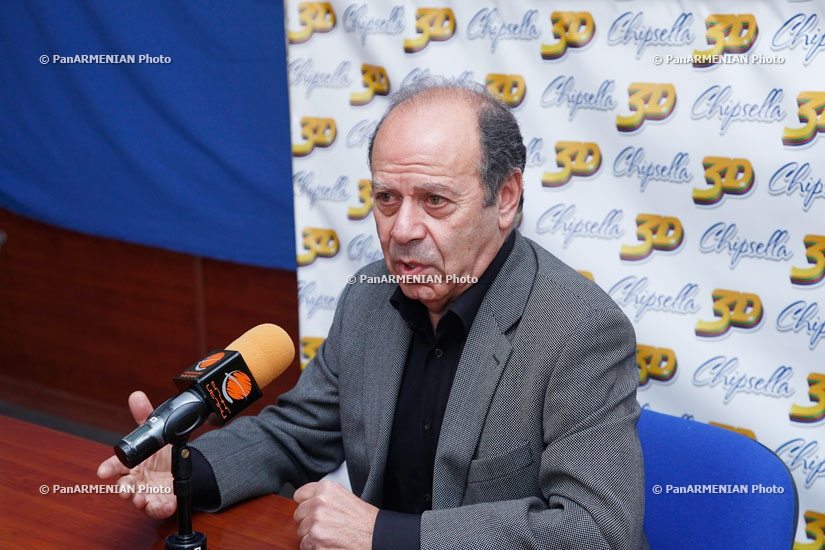 Press conference of Painters' Union President Karen Aghamyan