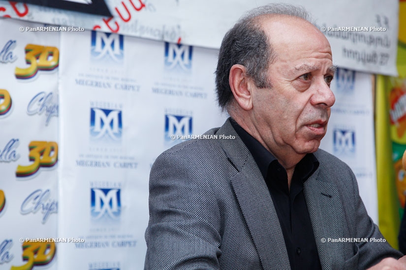 Press conference of Painters' Union President Karen Aghamyan