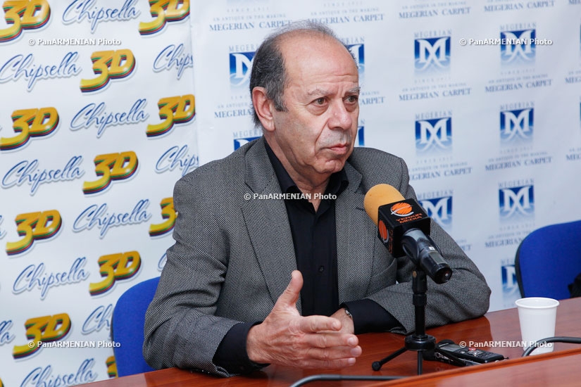 Press conference of Painters' Union President Karen Aghamyan