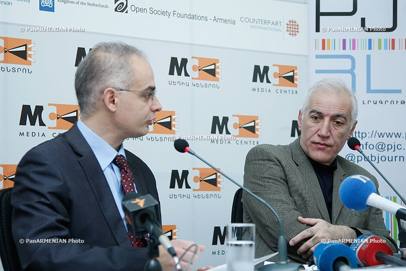 Пресс-конференция Левона Зурабяна и Ваагна Хачатряна