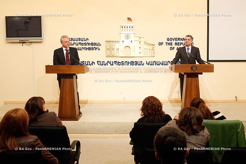 RA Govt.: Memo on Armenia’s joining CU signed in Yerevan