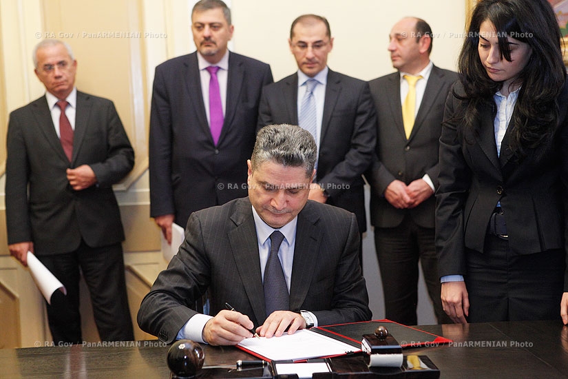 RA Govt.: Memo on Armenia’s joining CU signed in Yerevan