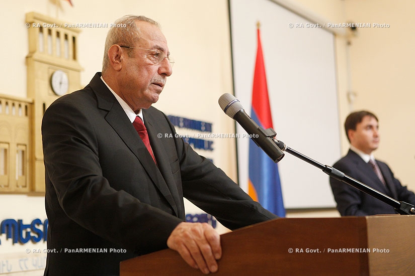 RA Govt.: Joint press conference of Deputy PMs of Iraq and Armenia Rowsch Nuri Shaways and Armen Gevorgyan