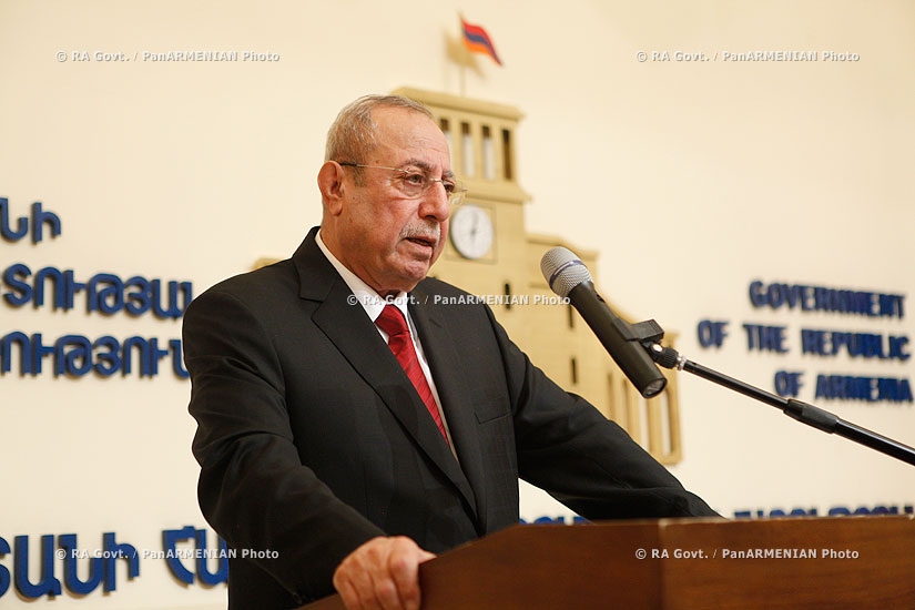 RA Govt.: Joint press conference of Deputy PMs of Iraq and Armenia Rowsch Nuri Shaways and Armen Gevorgyan