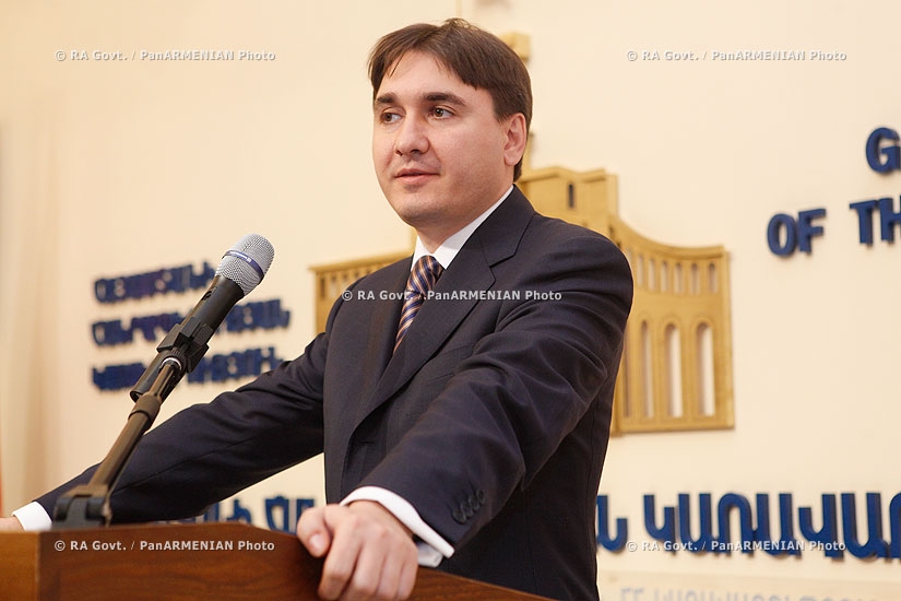 RA Govt.: Joint press conference of Deputy PMs of Iraq and Armenia Rowsch Nuri Shaways and Armen Gevorgyan